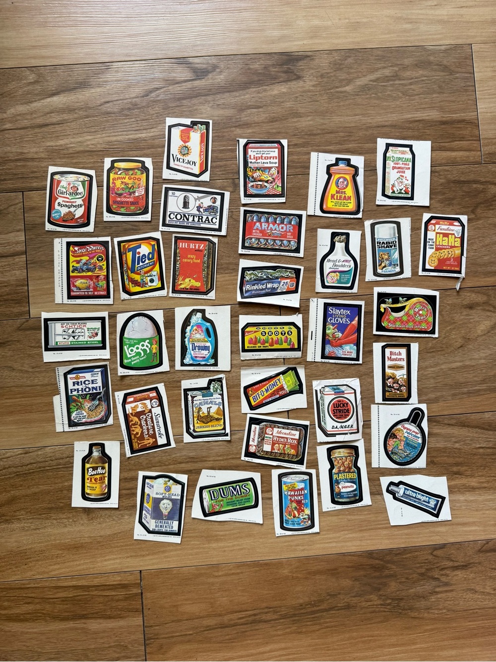 Vintage 1979 Topps Wacky Packages Sticker Lot 1970s 30+ Different Wacky Packs